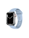 Pasek Crong Liquid Apple Watch 4/5/6/7/SE/8/9/Ultra 44/45/49mm (modrý)