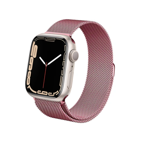 Kup Bransoleta Crong Milano Steel Apple Watch 4/5/6/7/SE/8/9 40/41mm (růžové zlato) - CRG318 - {ean13} - Sklep Home Screen
