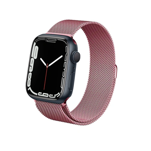 Kup Bransoleta Crong Milano Steel Apple Watch 4/5/6/7/SE/8/9 40/41mm (růžové zlato) - CRG318 - {ean13} - Sklep Home Screen