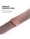 Kup Bransoleta Crong Milano Steel Apple Watch 4/5/6/7/SE/8/9 40/41mm (růžové zlato) - CRG318 - {ean13} - Sklep Home Screen