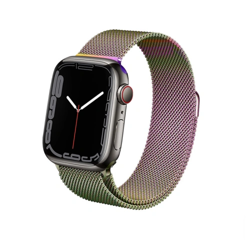 Kup Bransoleta Crong Milano Steel Apple Watch 4/5/6/7/SE/8/9 40/41mm (opalizujący) - CRG319 - {ean13} - Sklep Home Screen