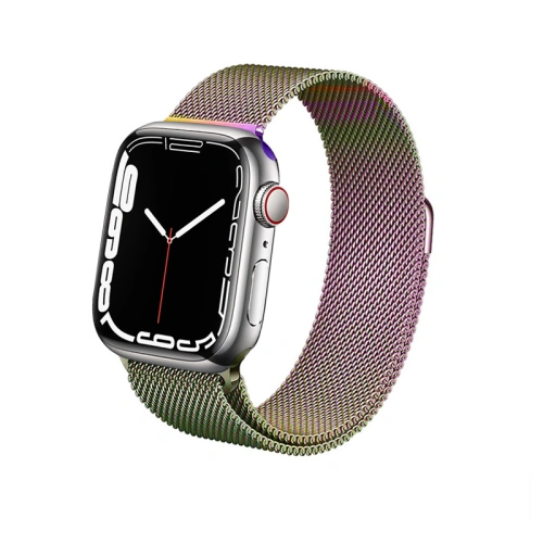 Kup Bransoleta Crong Milano Steel Apple Watch 4/5/6/7/SE/8/9 40/41mm (opalizujący) - CRG319 - {ean13} - Sklep Home Screen