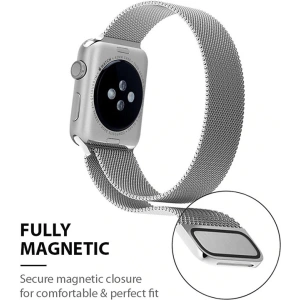 Kup Bransoleta Crong Milano Steel Apple Watch 4/5/6/7/SE/8/9 40/41mm (opalizujący) - CRG319 - {ean13} - Sklep Home Screen