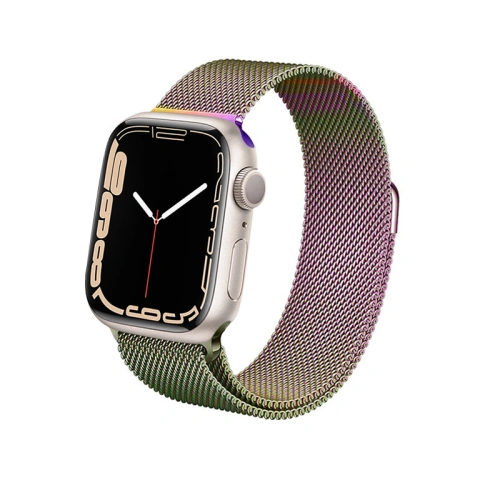 Kup Bransoleta Crong Milano Steel Apple Watch 4/5/6/7/SE/8/9 40/41mm (opalizujący) - CRG319 - {ean13} - Sklep Home Screen