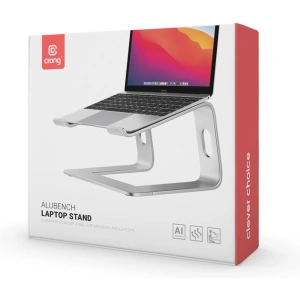 Kup Podstawka pod laptopa aluminiowa Crong AluBench (srebrny) - CRG320 - {ean13} - Sklep Home Screen