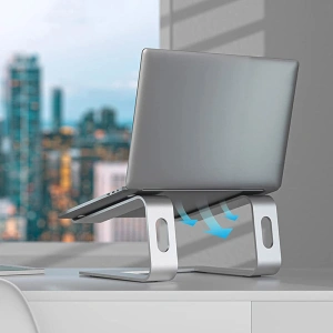 Kup Podstawka pod laptopa aluminiowa Crong AluBench (srebrny) - CRG320 - {ean13} - Sklep Home Screen