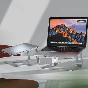 Kup Podstawka pod laptopa aluminiowa Crong AluBench (srebrny) - CRG320 - {ean13} - Sklep Home Screen