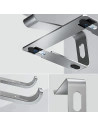 Kup Aluminium-Laptopständer Crong AluBench (silber) - CRG320 - {ean13} - Sklep Home Screen