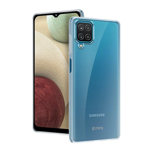 Kup Etui Crong Crystal Slim Cover Samsung Galaxy A12 (przezroczysty) - CRG322 - {ean13} - Sklep Home Screen
