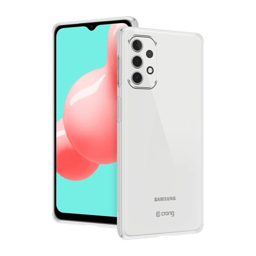 Kup Etui Crong Crystal Slim Cover Samsung Galaxy A32 5G (átlátszó) - CRG323 - {ean13} - Sklep Home Screen