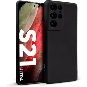Buy Crong Color Cover Samsung Galaxy S21 Ultra (black) - CRG331 - {ean13} - Home Screen Store Europe