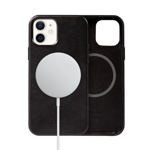 Kup Etui Crong Essential Cover Magnetic MagSafe Apple iPhone 12/12 Pro (černý) - CRG334 - {ean13} - Sklep Home Screen
