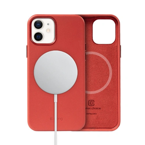 Kup Etui Crong Essential Cover Magnetic MagSafe Apple iPhone 12/12 Pro (piros) - CRG335 - {ean13} - Sklep Home Screen