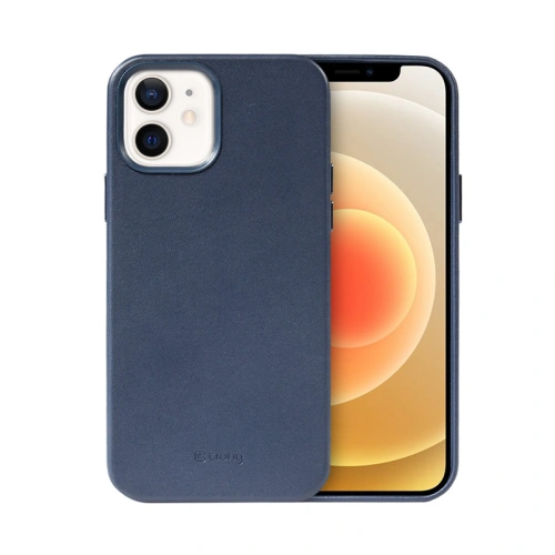 Kup Case Crong Essential Cover Magnetic MagSafe Apple iPhone 12/12 Pro (dunkelblau) - CRG336 - {ean13} - Sklep Home Screen