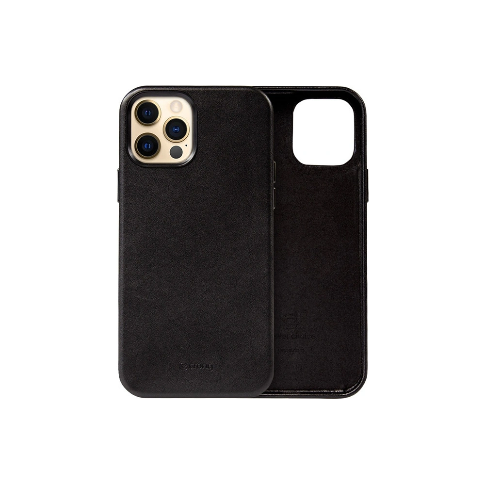 Etui Crong Essential Cover Apple iPhone 12 Pro Max (czarny)