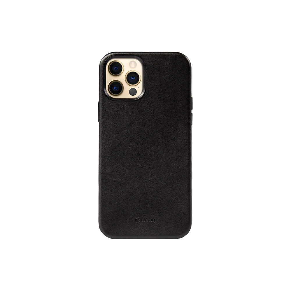 Etui Crong Essential Cover Apple iPhone 12 Pro Max (czarny)