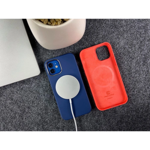 Kup Etui Crong Color Cover Magnetic MagSafe Apple iPhone 12/12 Pro (czerwony) - CRG345 - {ean13} - Sklep Home Screen