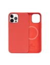Etui Crong Color Cover Magnetic MagSafe Apple iPhone 12 Pro Max (czerwony)