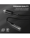 Kup Kábel Crong Armor Link USB-C/USB-C 60W 150cm (fekete) - CRG350 - {ean13} - Sklep Home Screen