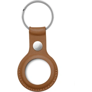 Kup Brelok Crong Leather Case with Key Ring Apple AirTag (brązowy) - CRG353 - {ean13} - Sklep Home Screen