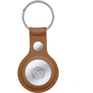 Kup Brelok Crong Leather Case with Key Ring Apple AirTag (brązowy) - CRG353 - {ean13} - Sklep Home Screen