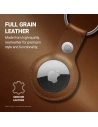 Kup Brelok Crong Leather Case with Key Ring Apple AirTag (brązowy) - CRG353 - {ean13} - Sklep Home Screen