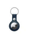 Brelok Crong Leather Case with Key Ring Apple AirTag (granatowy)