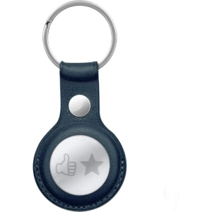 Kup Brelok Crong Leather Case with Key Ring Apple AirTag (granatowy) - CRG354 - {ean13} - Sklep Home Screen
