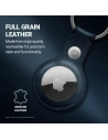 Buy Crong Leather Case with Key Ring Apple AirTag (navy blue) - CRG354 - {ean13} - Home Screen Store Europe