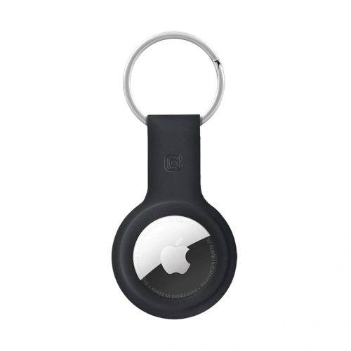 Buy Crong Silicone Case with Key Ring Apple AirTag (black) - CRG356 - {ean13} - Home Screen Store Europe