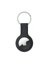 Brelok Crong Silicone Case with Key Ring Apple AirTag (czarny)