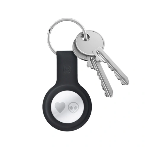 Buy Crong Silicone Case with Key Ring Apple AirTag (black) - CRG356 - {ean13} - Home Screen Store Europe