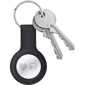 Kup Brelok Crong Silicone Case with Key Ring Apple AirTag (czarny) - CRG356 - {ean13} - Sklep Home Screen