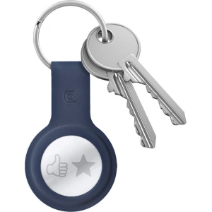 Kup Brelok Crong Silicone Case with Key Ring Apple AirTag (granatowy) - CRG357 - {ean13} - Sklep Home Screen