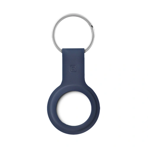Kup Brelok Crong Silicone Case with Key Ring Apple AirTag (granatowy) - CRG357 - {ean13} - Sklep Home Screen