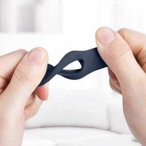 Kup Brelok Crong Silicone Case with Key Ring Apple AirTag (granatowy) - CRG357 - {ean13} - Sklep Home Screen