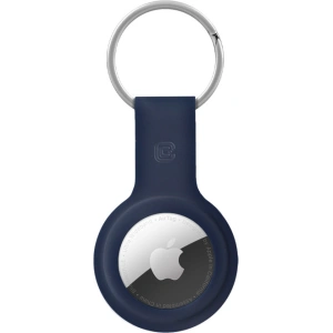 Kup Brelok Crong Silicone Case with Key Ring Apple AirTag (granatowy) - CRG357 - {ean13} - Sklep Home Screen