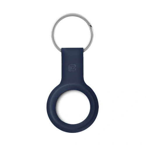 Kup Brelok Crong Silicone Case with Key Ring Apple AirTag (granatowy) - CRG357 - {ean13} - Sklep Home Screen