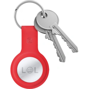 Kup Brelok Crong Silicone Case with Key Ring Apple AirTag (czerwony) - CRG358 - {ean13} - Sklep Home Screen