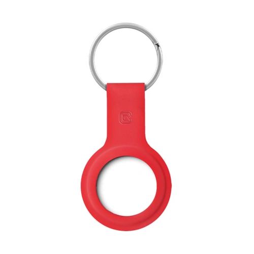 Kup Brelok Crong Silicone Case with Key Ring Apple AirTag (czerwony) - CRG358 - {ean13} - Sklep Home Screen