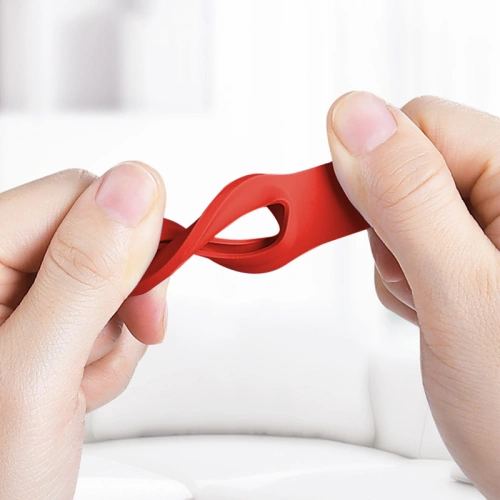 Buy Crong Silicone Case with Key Ring Apple AirTag (red) - CRG358 - {ean13} - Home Screen Store Europe