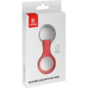 Kup Brelok Crong Silicone Case with Key Ring Apple AirTag (czerwony) - CRG358 - {ean13} - Sklep Home Screen