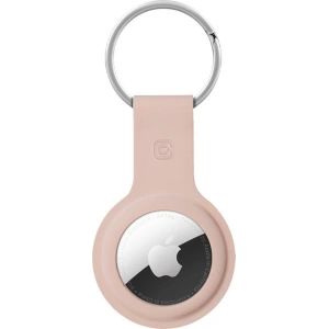 Kup Brelok Crong Silicone Case with Key Ring Apple AirTag (piaskowy róż) - CRG359 - {ean13} - Sklep Home Screen