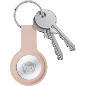 Kup Brelok Crong Silicone Case with Key Ring Apple AirTag (piaskowy róż) - CRG359 - {ean13} - Sklep Home Screen