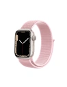 Pasek Crong Nylon Apple Watch 4/5/6/7/SE/8/9/10 40/41/42mm (Roz pudră)