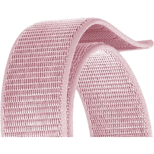 Pasek Crong Nylon Apple Watch 4/5/6/7/SE/8/9/10 40/41/42mm (Práškově růžový)
