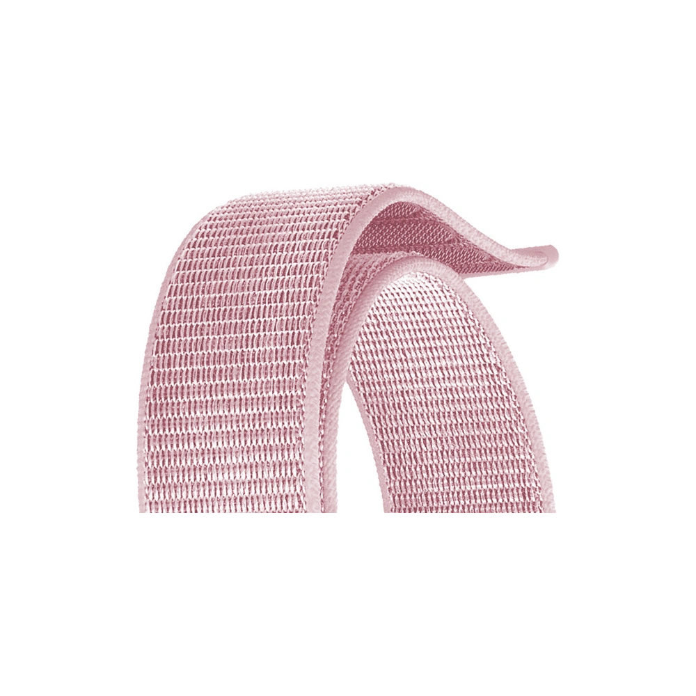 Pasek Crong Nylon Apple Watch 4/5/6/7/SE/8/9/10 40/41/42mm (Powder Pink)