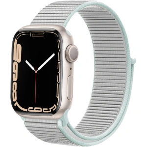 Kup Crong Nylon Apple Watch 4/5/6/7/SE/8/9/10 40/41/42mm (Pastellgrau) - CRG363 - {ean13} - Sklep Home Screen