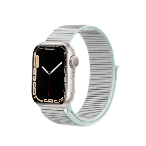 Kup Crong Nylon Apple Watch 4/5/6/7/SE/8/9/10 40/41/42mm (Pastellgrau) - CRG363 - {ean13} - Sklep Home Screen