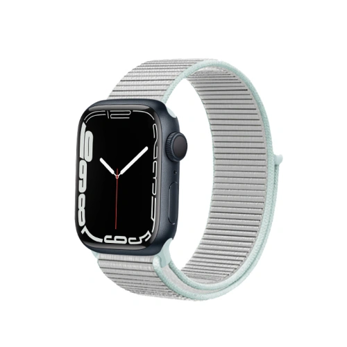 Kup Crong Nylon Apple Watch 4/5/6/7/SE/8/9/10 40/41/42mm (Pastellgrau) - CRG363 - {ean13} - Sklep Home Screen